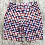 Lady Hagen Multi Color Plaid Golf Shorts Size 4 Photo 6