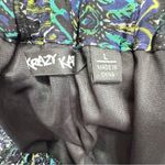 Krazy Kat Vintage Y2K Boho Chiffon Prairie Maxi Skirt Plisse Pleated Semi Sheer Photo 4