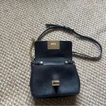 Michael Kors Tina Crossbody Bag Leather Calf Hair Black Leopard Convertible Photo 8