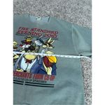 Vintage Looney Tunes Graphic Sweatshirt Pullover Boxy Cut Off M US Made Retro Green Size M Photo 7