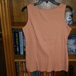 Relativity  Peach Ribbed Tank Top Photo 2