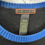 Yarnworks Vintage  Christmas Sweater Womens Size M Black Beaded Presents Candy Photo 3