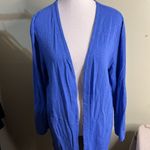 Chico's  Ultimate Tee side pockets open front jersey cardigan, size: 2/ large Photo 8