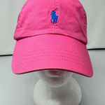 Ralph Lauren Polo  Pink Hat Cap Baseball Hat Pink Preppy Coastal One Size Photo 0