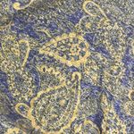 LuLaRoe Women's  Lindsay Duster Kimono Blue Yellow Paisley Size Medium NWT #2339 Photo 3