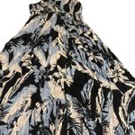 Free People Intimately Heat Wave Blue Floral Maxi Dress Spaghetti Strap Large Photo 4