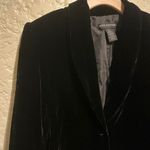 Petite Sophisticate  Black Velvet Women's Jacket size‎ 14P Photo 4