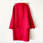 Cameo NEW  Women's The Ascent Dress Size Small Strapless Scarlet Red Photo 3