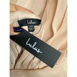 Lulus NWT  Heavenly Hues Blush Maxi Dress Bridismaid Wedding Formal Size XXS Photo 4