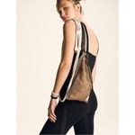 Free People FP Movement Mini Mesh Sling Bag in Lapis Royal Blue NWOT New Photo 13