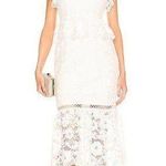 Likely  Leigh White Lace Sleeveless Midi Dress Size 4 NWT Photo 0