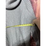 Free People Sweater Gray Oversized Mock Neck Cozy Women Size X Small Knit NEW Photo 3