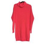Lovers + Friends Revolve  Christina Hot Pink Long Sleeve Knit Sweater Dress XS Photo 1