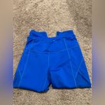 Athleta  Blue Cropped Leggings Size Medium – Pre-Owned, Good Condition Photo 8