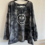Hayden  Los Angeles Women’s Smiley Face Tie Die Plus Size Shirt Size 3X‎ Photo 1