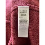Tahari Chunky Cardigan Sweater Burgundy Size XL Photo 3