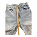 ZARA Light Blue Wide Leg Cropped Women's Jeans Photo 3