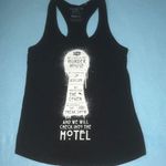 Ripple Junction  AMERICAN HORROR STORY HOTEL black muscle tank top NEW size S Photo 0