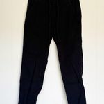 Gap Easy Pant Cotton Blend Drawstring Lightweight Black XS Photo 1