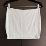 Baby Blue Soft Bodycon Pull On Mini Skirt Elastic Waist Women’s Sz M NWOT Size M Photo 0