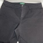 Lauren Ralph Lauren ADELLE Black Cropped Pants Size 14P Photo 4