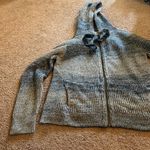 Nic+Zoe  blue zip hoodie small Photo 3