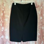 Metaphor  Black Wide Waistband Pencil Skirt Size 4 Photo 4