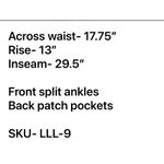 CAbi Flegging 6278 Black Flare Leg Pants Stretch Slit Ankle Back Pockets Size XL Photo 7