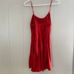 Victoria's Secret Victoria’s Secret Red Satin Slip Dress Women’s Size Small Spaghetti Strap Mini Photo 1