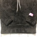 Zaful NWT - - Women’s Black Fleece Hooded Sweater - Size Small Photo 5