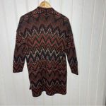 Lucky Brand Aztec Ikat Cardigan Red and Black 299 Photo 6