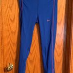 Nike  Pro Blue Leggings Photo 0