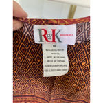 Vintage Boho Geometric Maxi Dress Sleeveless Tribal Earthy Autumn Summer Vaca 18 Brown Photo 3