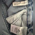 PacSun  90s Boyfriend Carpenter Jeans Floral Print Light Wash Size 27 Photo 3