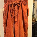 Free People NWT  Josephine Cord Jumper In Color Terra-cotta Photo 8