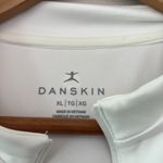 Danskin New  Golf Active Dress Sleeveless 1/4 Zip Moisture Wicking White Size XL Photo 6