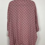 Victoria's Secret  Kimono Swim Coverup Pink Floral Geometric Women's Medium/Large Photo 5