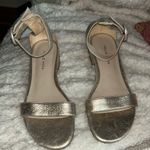 Pelle Moda Silver Heels Elegant Design Size 8 Photo 0