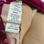 L.L. Bean Women's Pink Floral Tankini Set Size 12 Adjustable Straps Underwire​ Photo 4