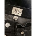 J.Crew  Billie Demi Boot Crop Jeans Dark Wash Button Fly Raw Hem Women Size 27 Photo 4