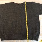 Vintage Haband short sleeve gray sweater Cottagecore grannycore Size undefined Photo 6