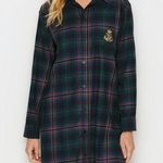 Lauren Ralph Lauren Long Sleeve Sleep‎ Shirt . Size S Purple Photo 0