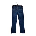 Mother Jeans Women 26 Blue Denim Night Tripper‎ The Insider Crop Fray Streetwear Photo 2