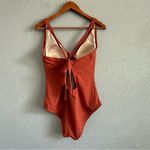 Kona Sol  Ribbed‎ One Piece Swimsuit Size XL Photo 4