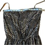 Robin Piccone Robin‎ Piccone Women's Abstract Print Sleeveless Jumpsuit Tie-Waist Black Size L Photo 8
