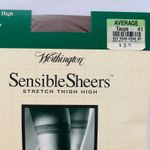 Worthington New Vintage  Sensible Sheers High Waist Taupe Tights Size Average Photo 2