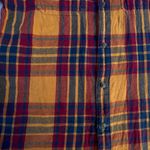 Urban Pipeline Yellow Orange Long Sleeve Button Down Flannel Photo 4