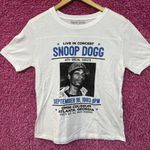 Snoop dogg white womens top size small Photo 0