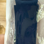 Fits Samsung Watch 5: Dark Blue Silicone Watch Strap NWT Photo 0