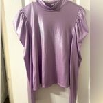 Bar III Shimmering Purple Blouse Photo 0